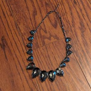 Black Jewel Collar Necklace